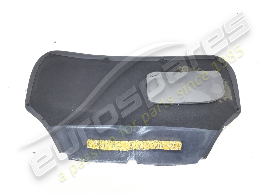 used ferrari black rear hood inner lining. part number 64569090 (2)