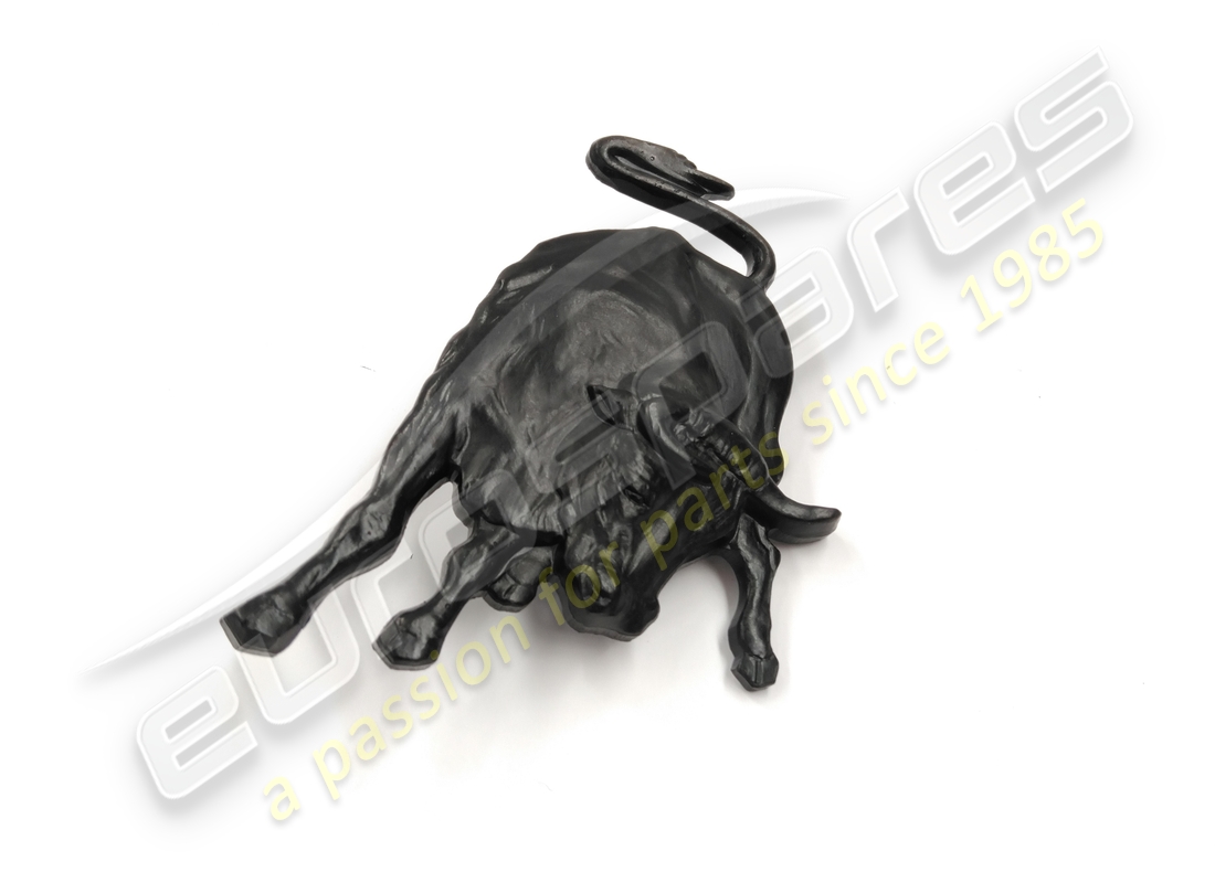 new eurospares lamborghini badge (black bull). part number 006121271 (1)