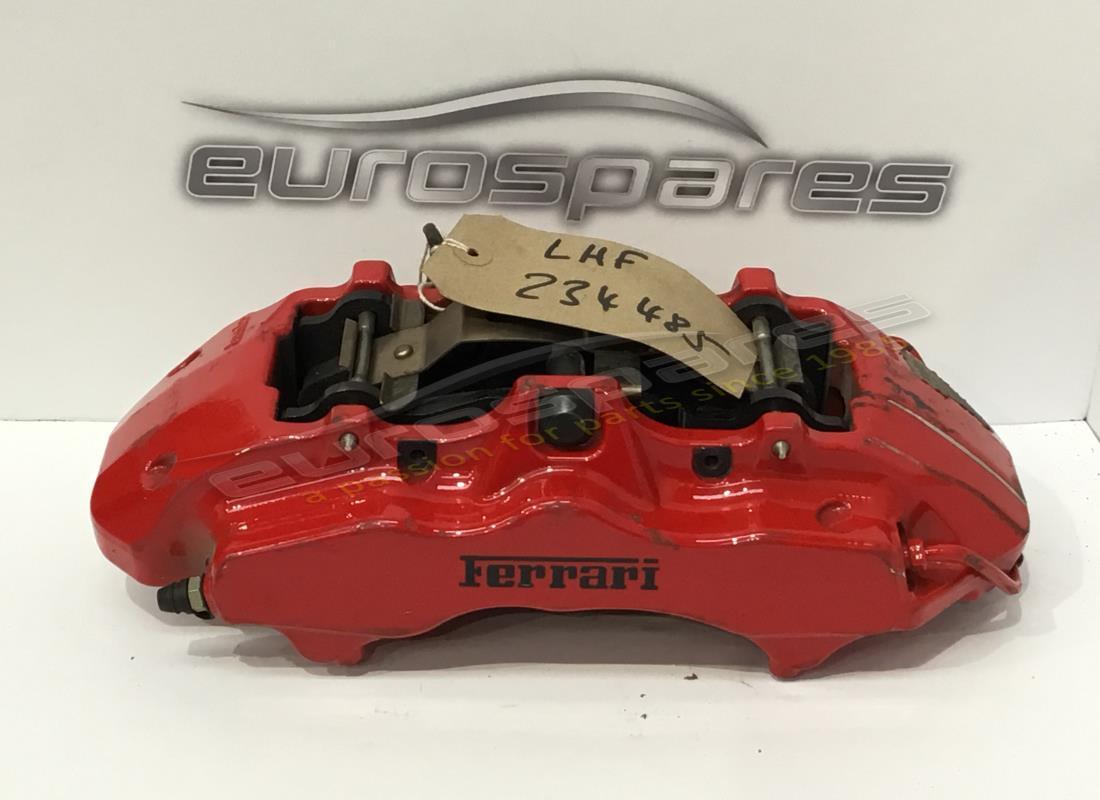 USED Ferrari LH FRONT CALIPER UNIT WITH PADS . PART NUMBER 234485 (1)