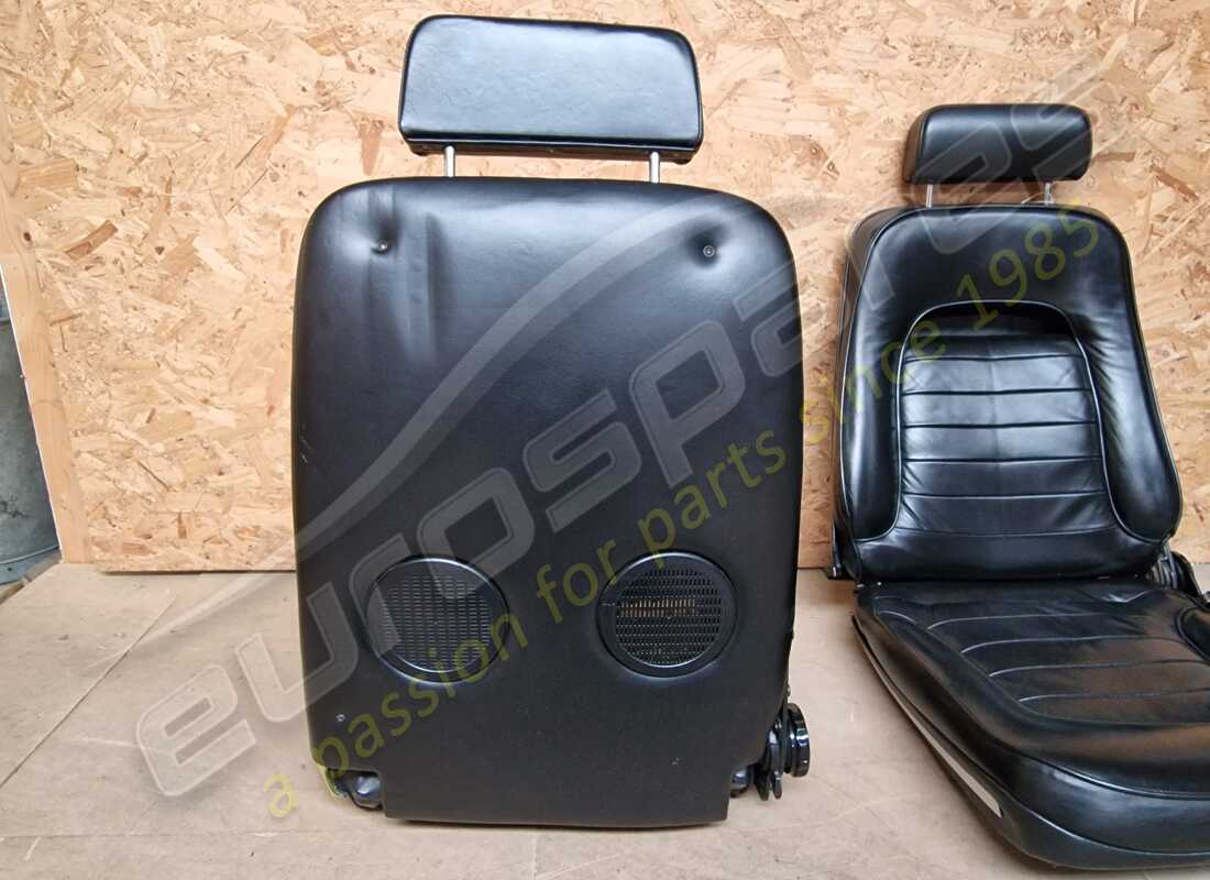 used ferrari pair black seats. part number 60899000 (5)