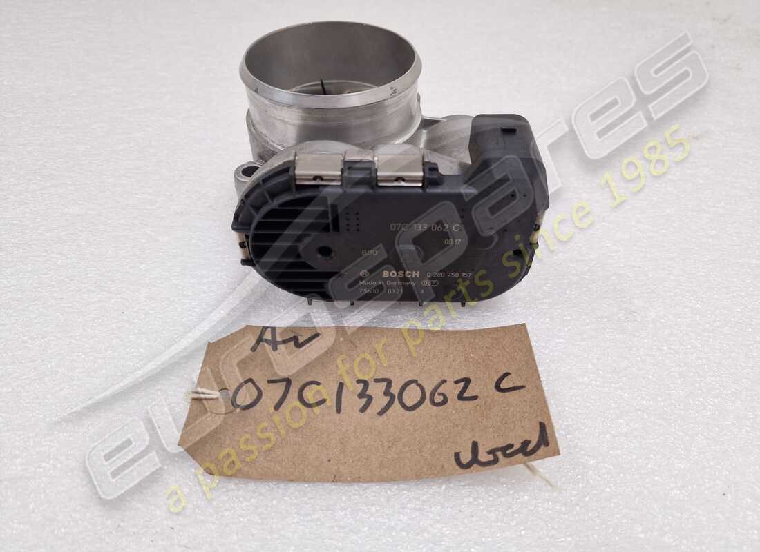used lamborghini throttle valve. part number 07c133062c (4)
