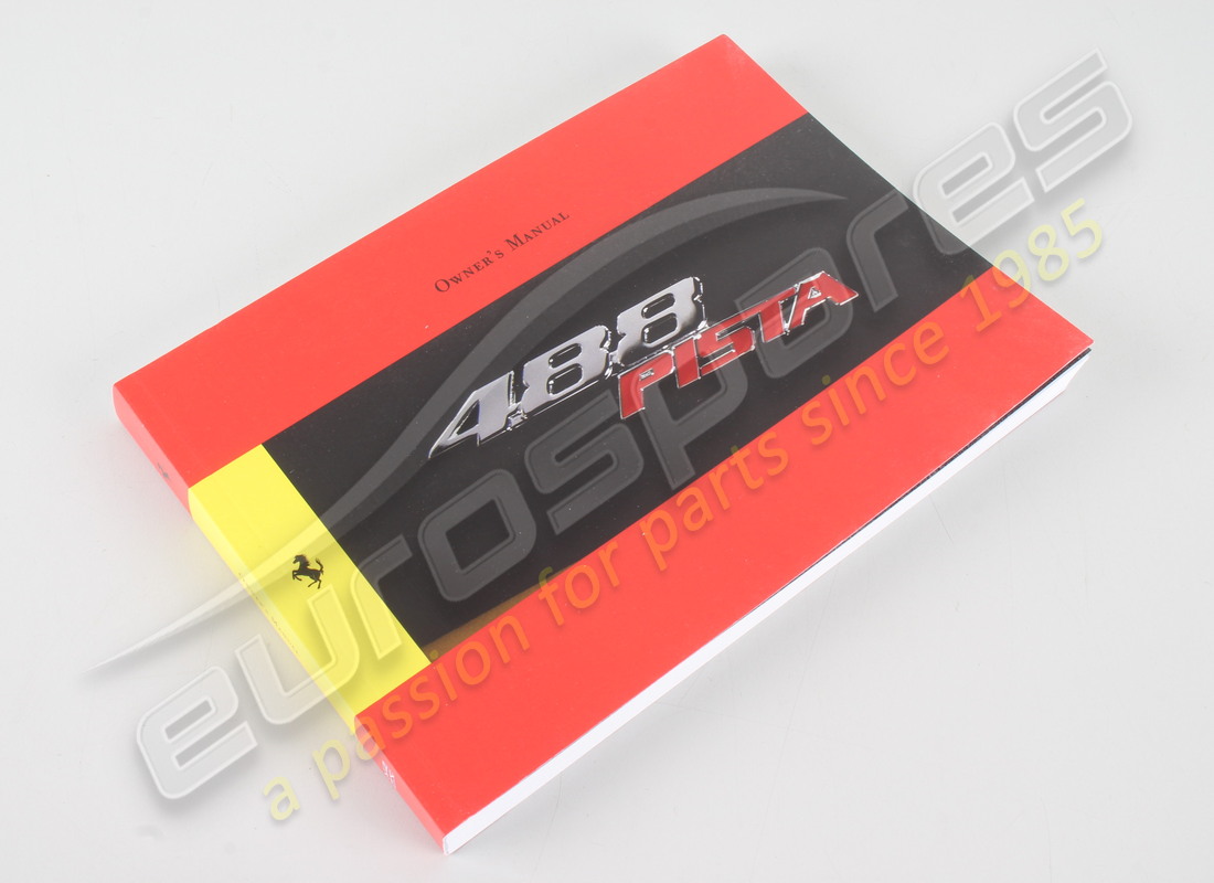 new ferrari owner's manual. part number 858740 (1)