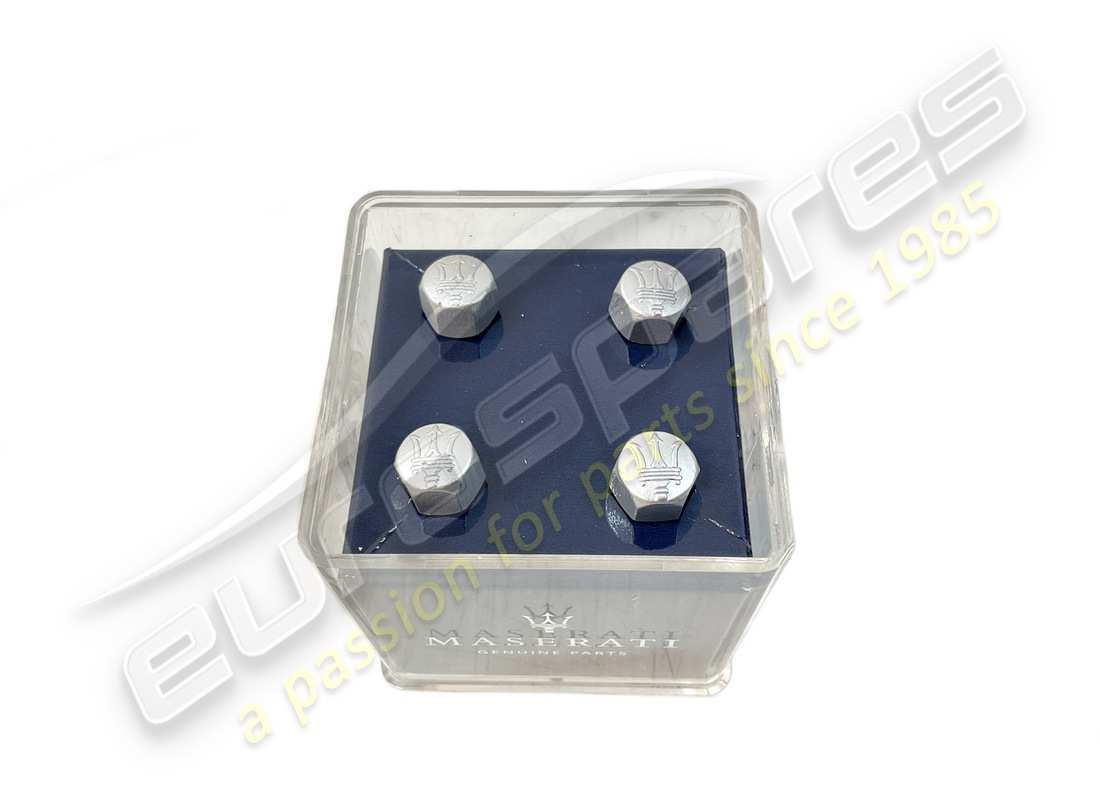 new maserati maserati branded valve cap kit. part number 940000035 (2)