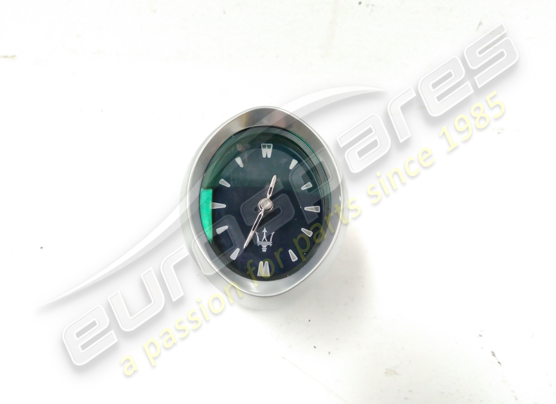 USED Maserati ANALOGIC CLOCK, SATIN CHROME, 3Q7 . PART NUMBER 670021647 (1)