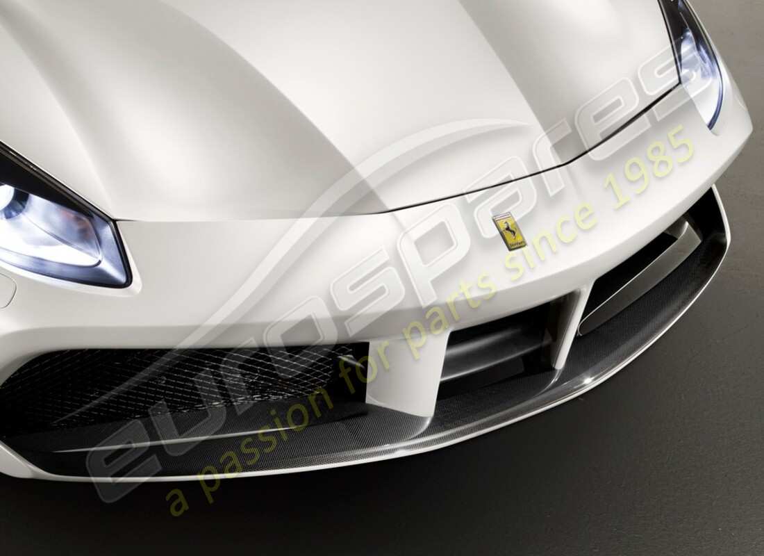 new ferrari carbon fiber front spoiler. part number 86975110 (1)