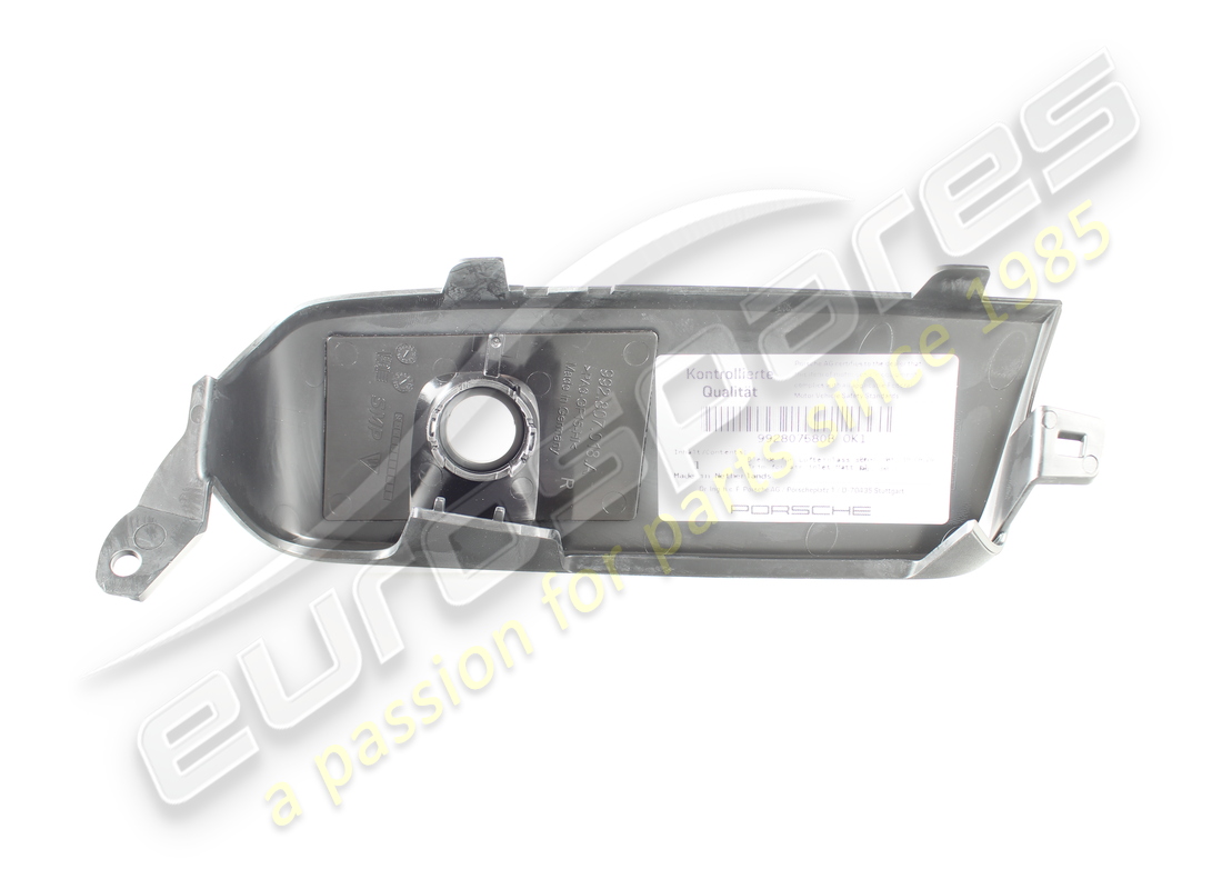 NEW PORSCHE TRIM FOR AIR INLET MATT BLACK. PART NUMBER 992807580BOK1 (2) new porsche trim for air inlet matt black. part number 992807580bok1 (2)