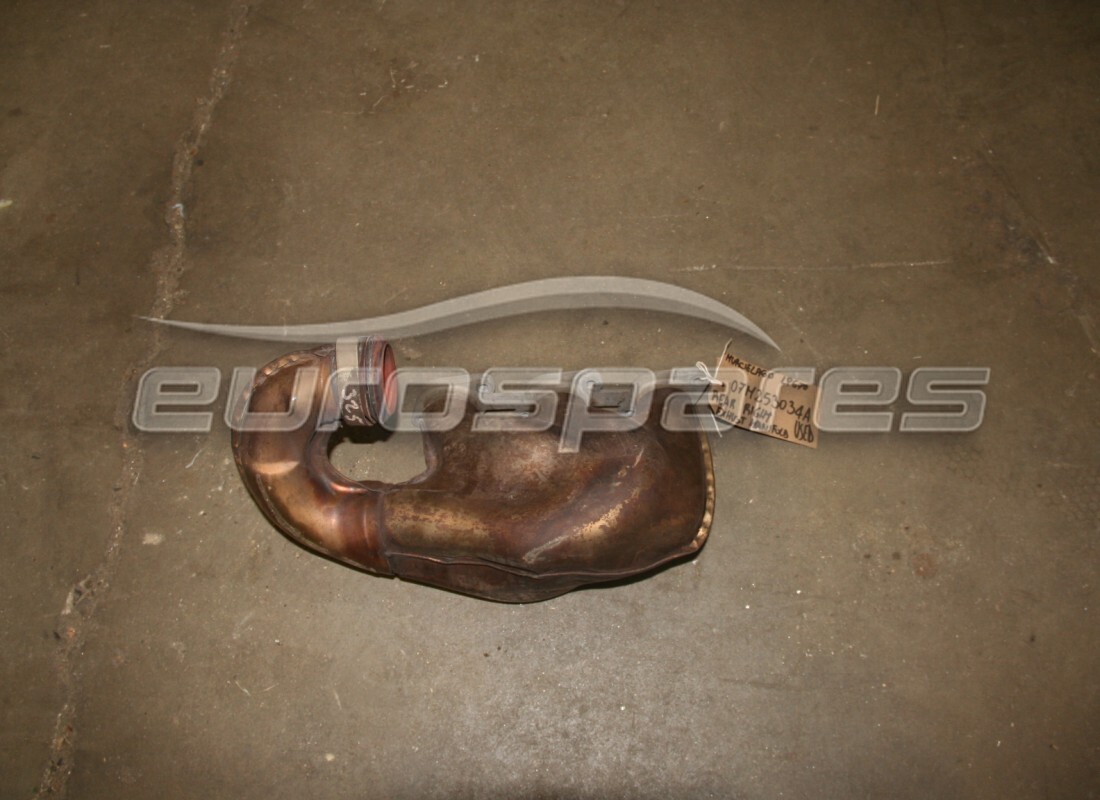 used lamborghini exhaust manifold. part number 07m253034a (1)