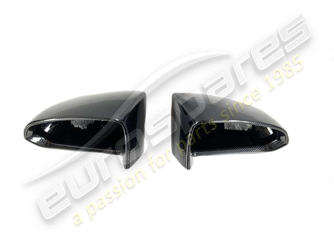 new lamborghini pair of carbon mirror shell. part number 402857508cp (1)