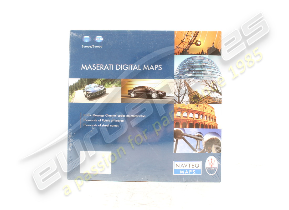 new maserati 2014 navigation map-europe v. part number 940000376 (1)