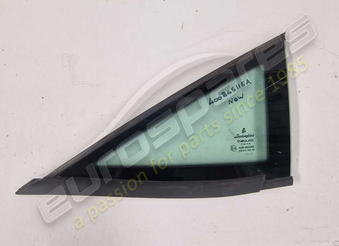 NEW Lamborghini TRIANGLE WINDOW . PART NUMBER 400845115A (1)