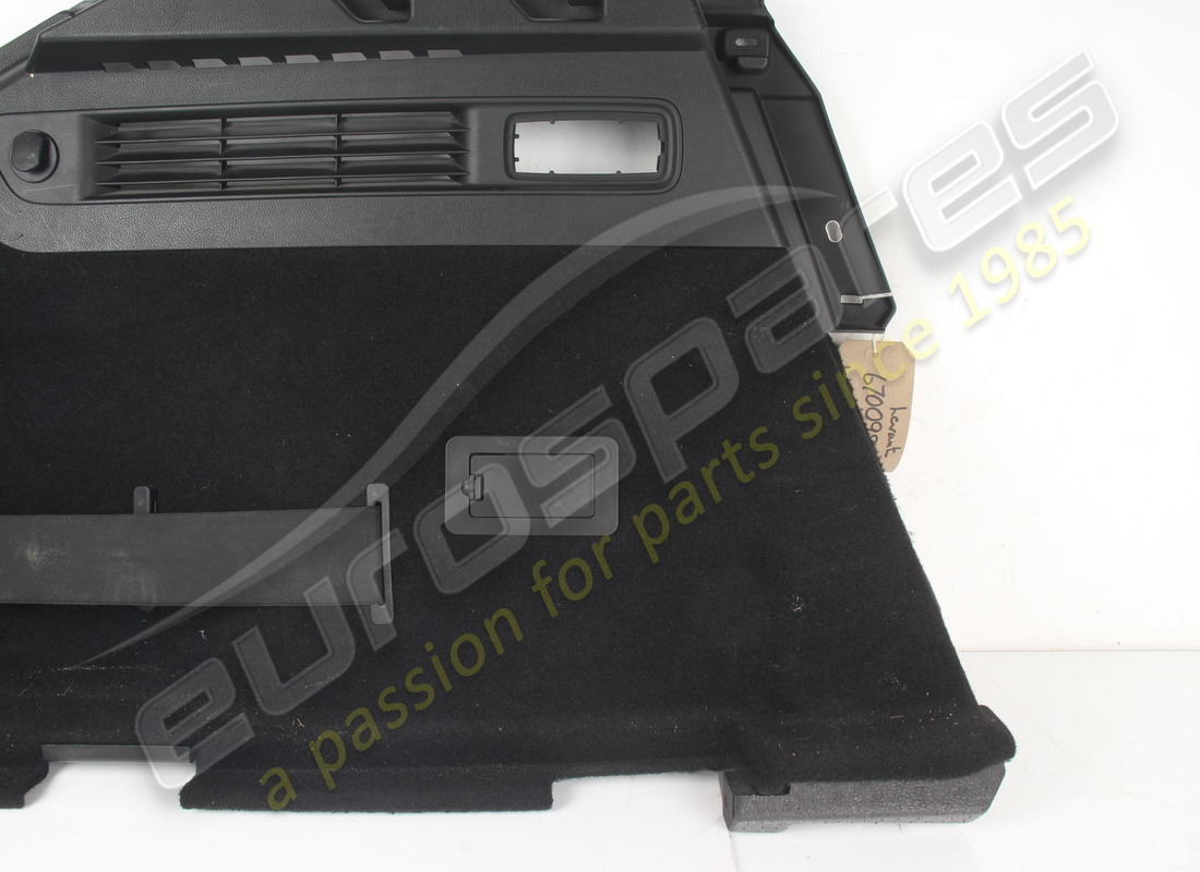 USED MASERATI LH SIDE COVER BLACK. PART NUMBER 670098384 (4) used maserati lh side cover black. part number 670098384 (4)