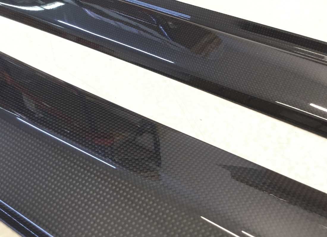 new (other) eurospares carbon kickplates. part number 70009982 (3)