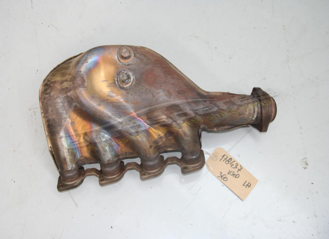 USED Ferrari LH EXHAUST MANIFOLD . PART NUMBER 178437 (1)