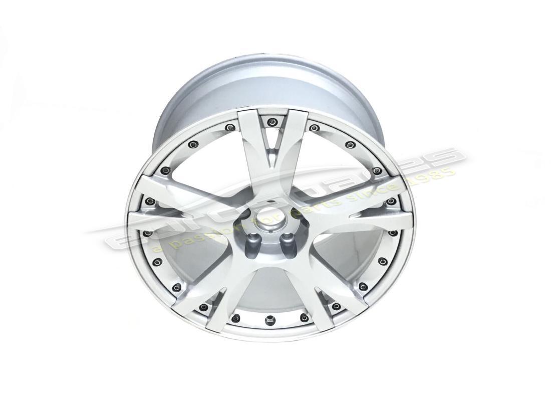 reconditioned lamborghini wheel rim callisto silver post. part number 400601017bj (1)