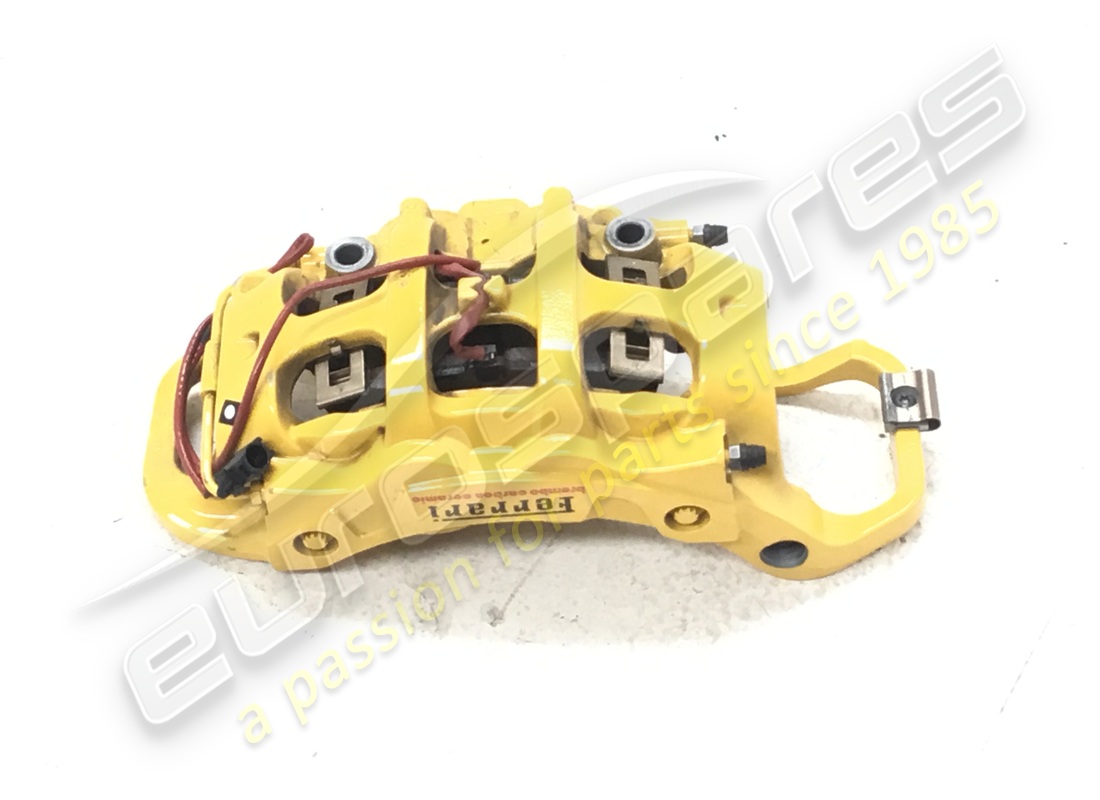 used ferrari rear lh caliper with pads. part number 327648 (1)