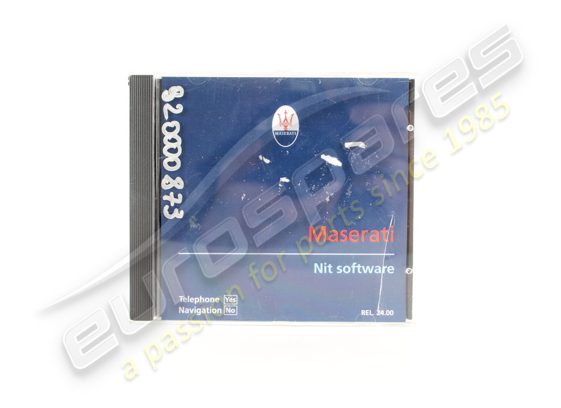 new maserati up-date for nit software. part number 920000873 (1)