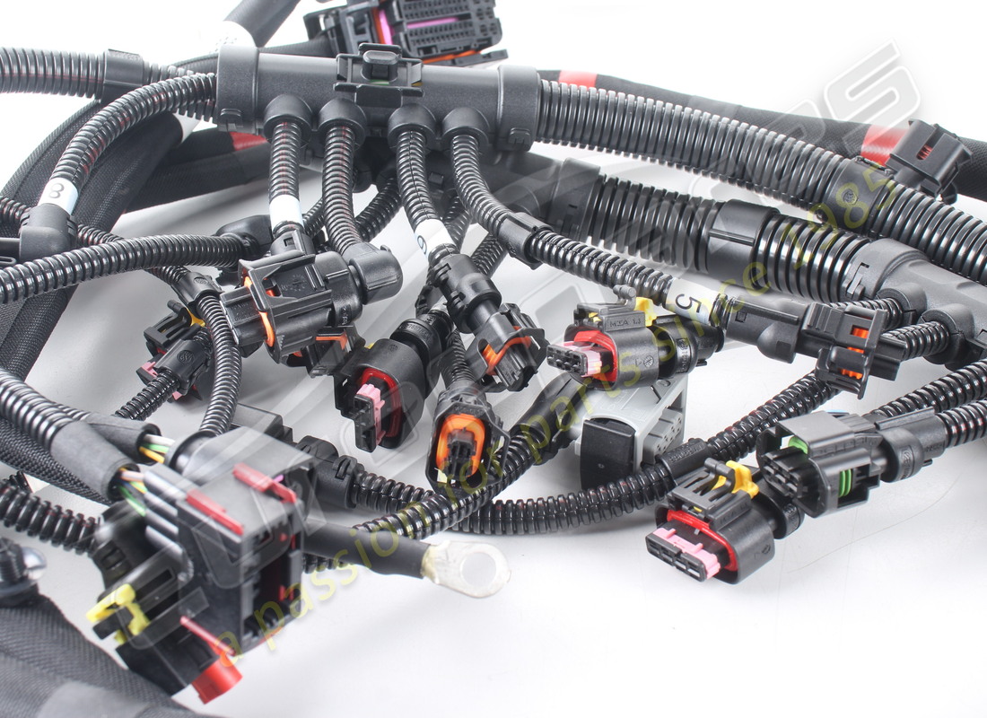 NEW FERRARI LH ENGINE INJECTION CABLE. PART NUMBER 251899 (4) new ferrari lh engine injection cable. part number 251899 (4)