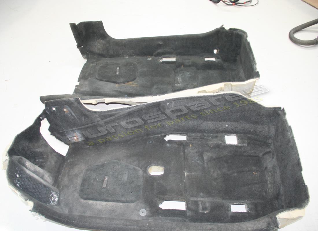 USED Ferrari LHD BLACK MAIN CARPET SET . PART NUMBER 857556999 (1)