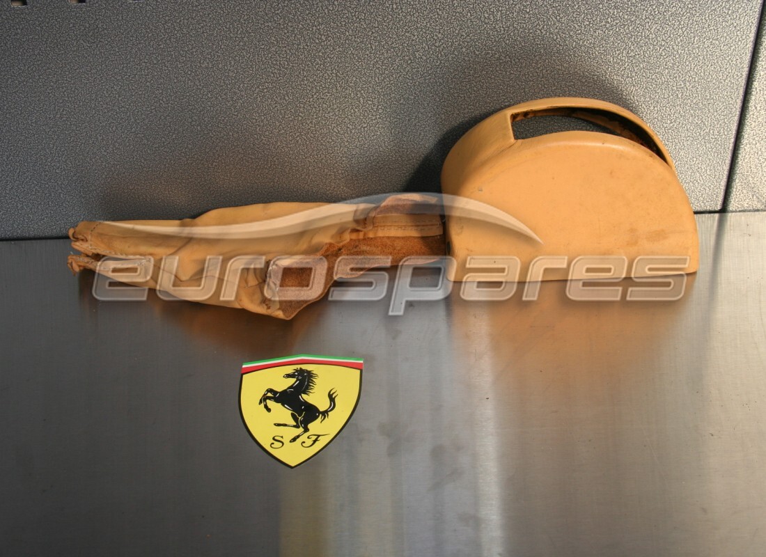 used ferrari handbrake lever cover lhd gts. part number 62481500 (1)