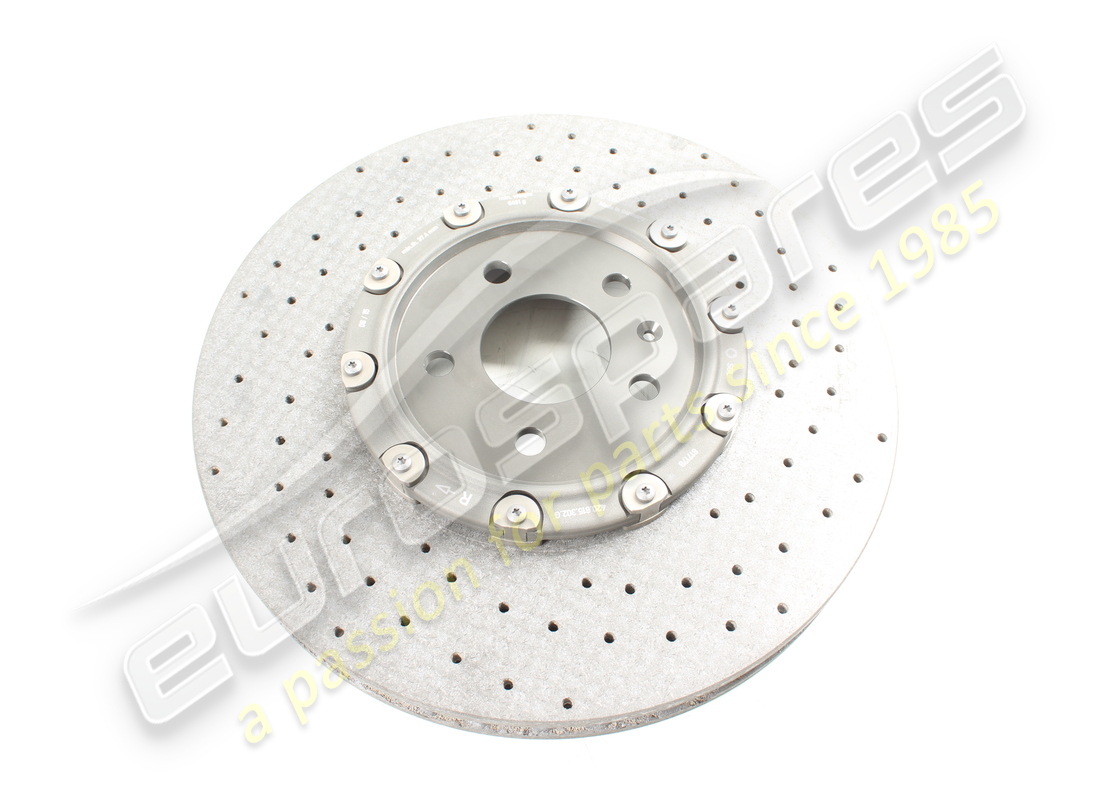 new lamborghini carbon ceramic front brake disc (ccp). part number 420615302g (1)