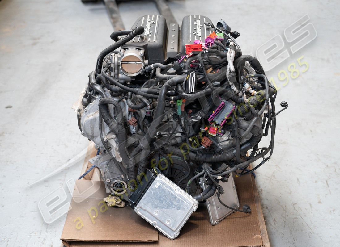 USED LAMBORGHINI LP570 ENGINE. PART NUMBER MR00Y9570SL (4) used lamborghini lp570 engine. part number mr00y9570sl (4)