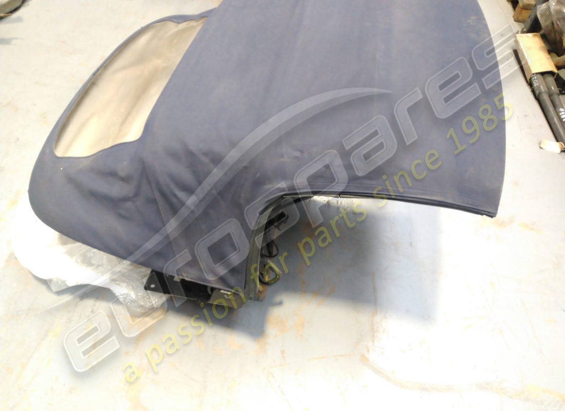 used maserati conv. top material blue. part number 67241004 (4)