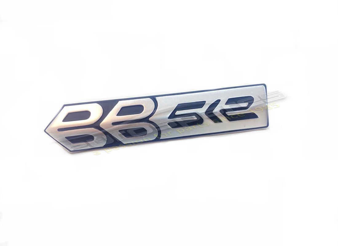 NEW Ferrari REAR MOTIF &QUOT;512BB&QUOT; . PART NUMBER 50371806 (1)