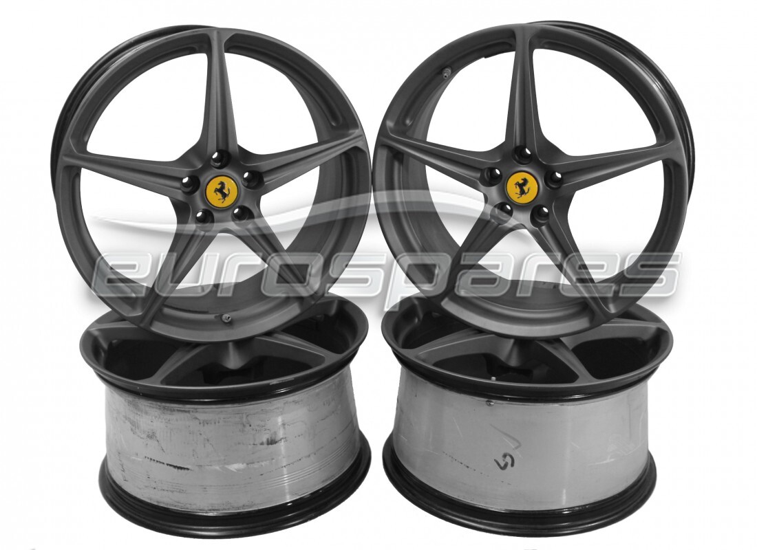 RECONDITIONED Ferrari WHEELS SET . PART NUMBER FWHE075 (1) RECONDITIONED Ferrari WHEELS SET . PART NUMBER FWHE075 (1)