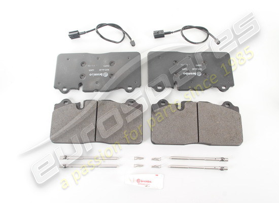 new ferrari front brake pad set 430chall part number 70001484
