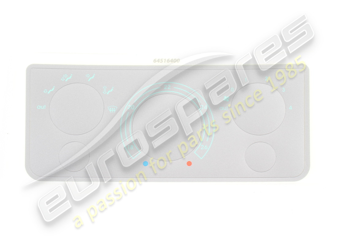 NEW Eurospares AIR CONDITIONING CONTROL FASCIA(CELSIUS) . PART NUMBER 64516400A (1)