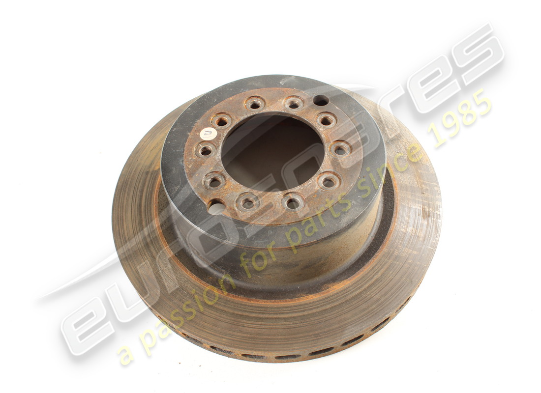 used ferrari rear brake disc (centre lock type). part number 125735 (2)