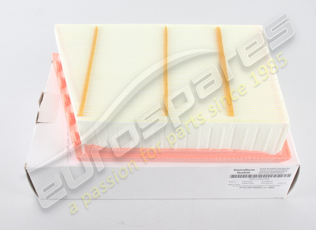 new porsche air filter. part number 992129620a (1)