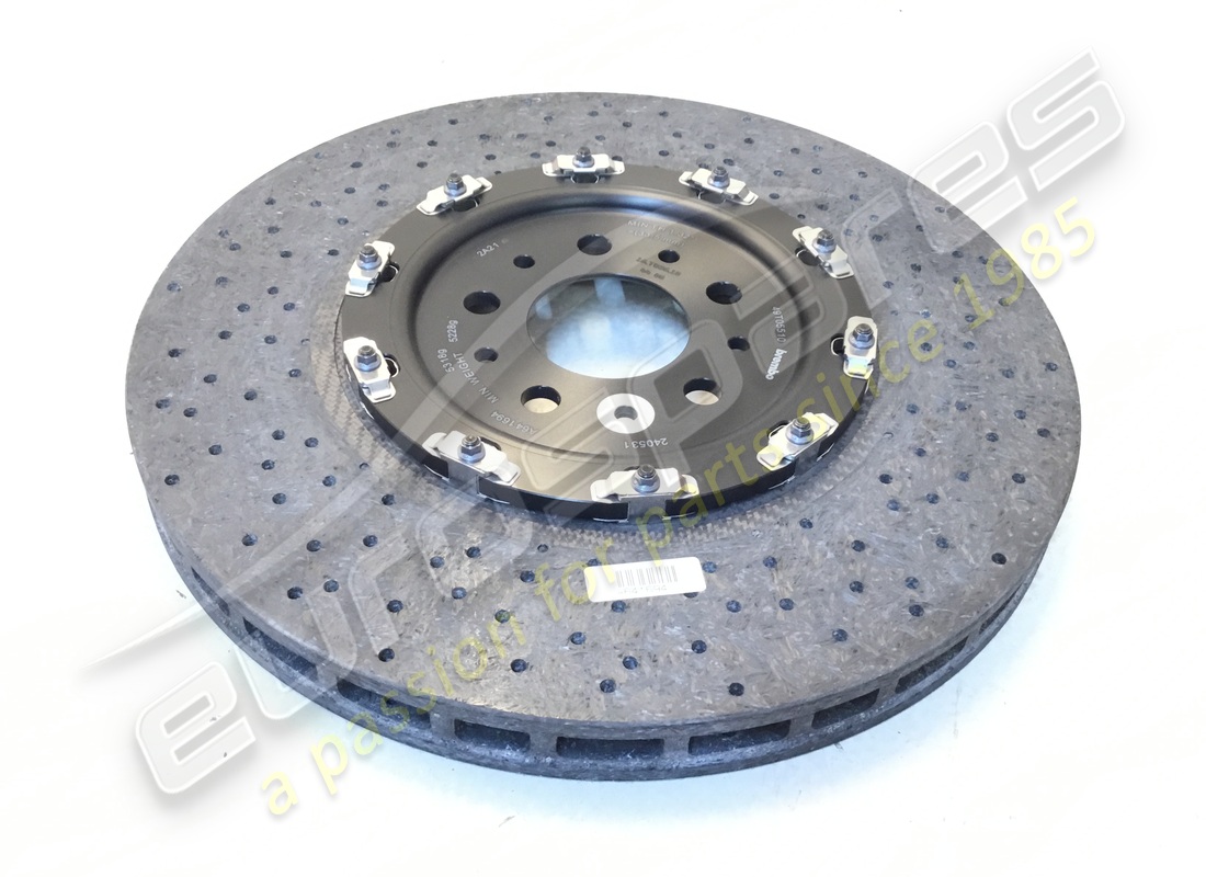 new ferrari front brake disc -ccm version. part number 240531 (1)