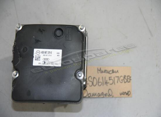 used lamborghini abs unit with ecu part number 4s0614517gbef