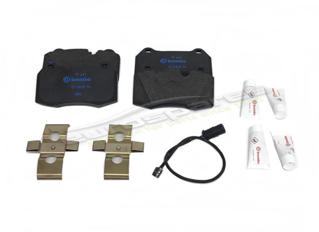 new maserati front brake pads. part number 673010322 (1)