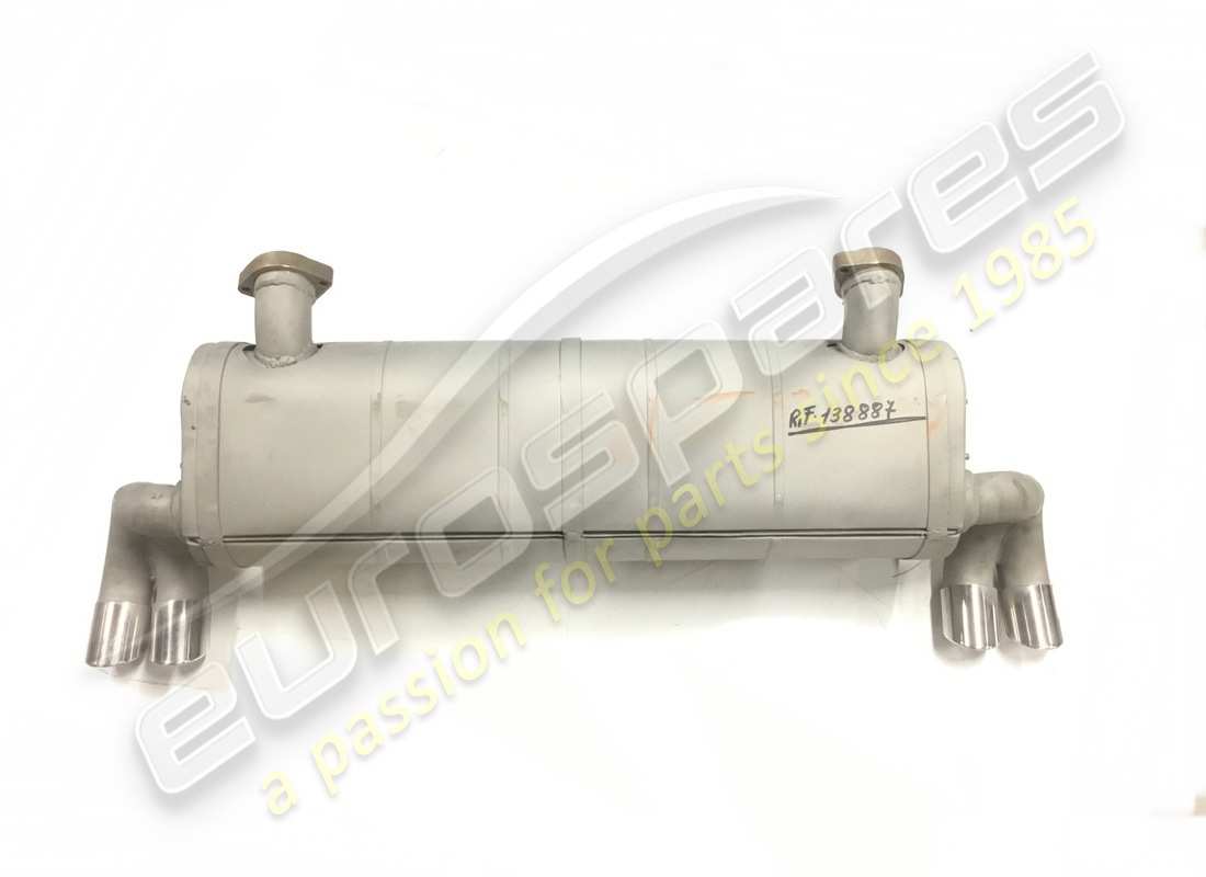 new ferrari main silencer original. part number 138887 (1)