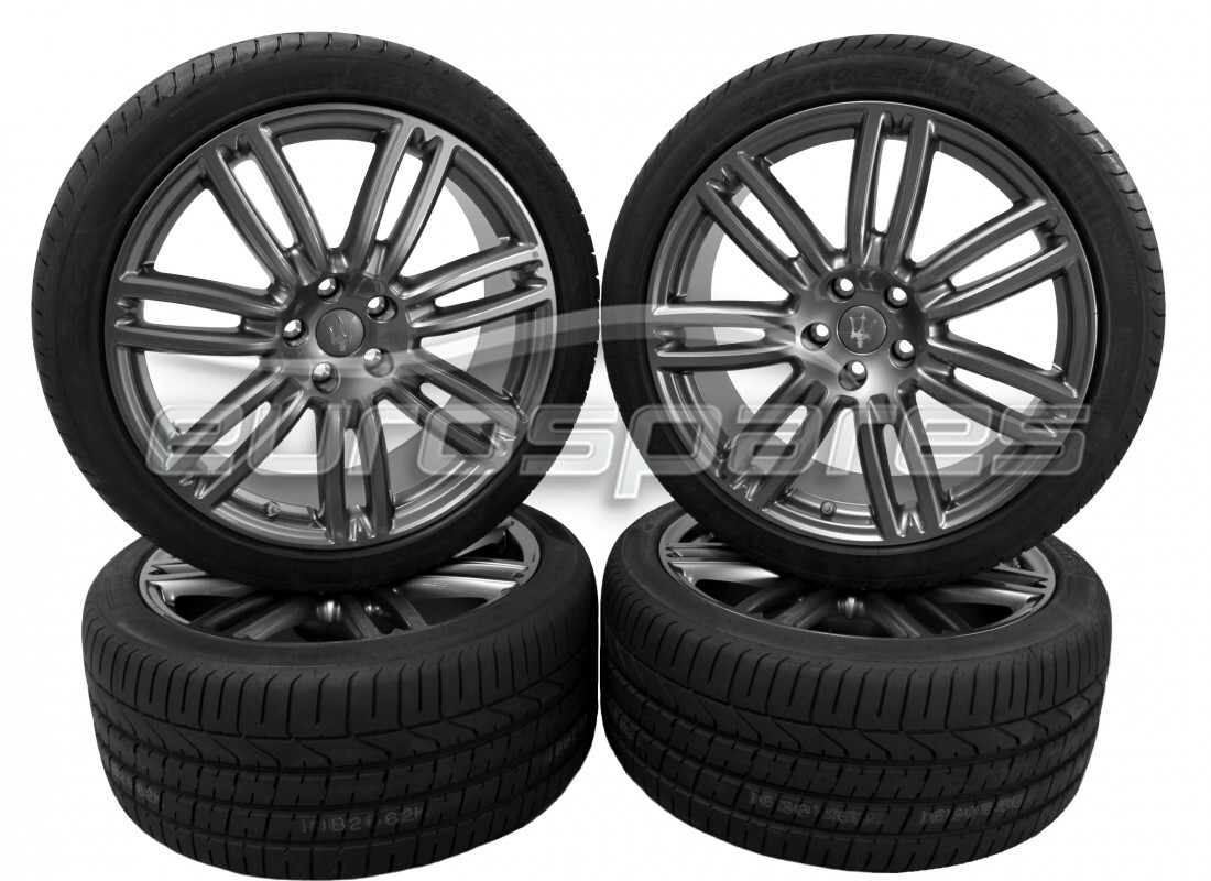 new maserati 20'' ghibli wheels & tyres (urano). part number 980156250b (1)