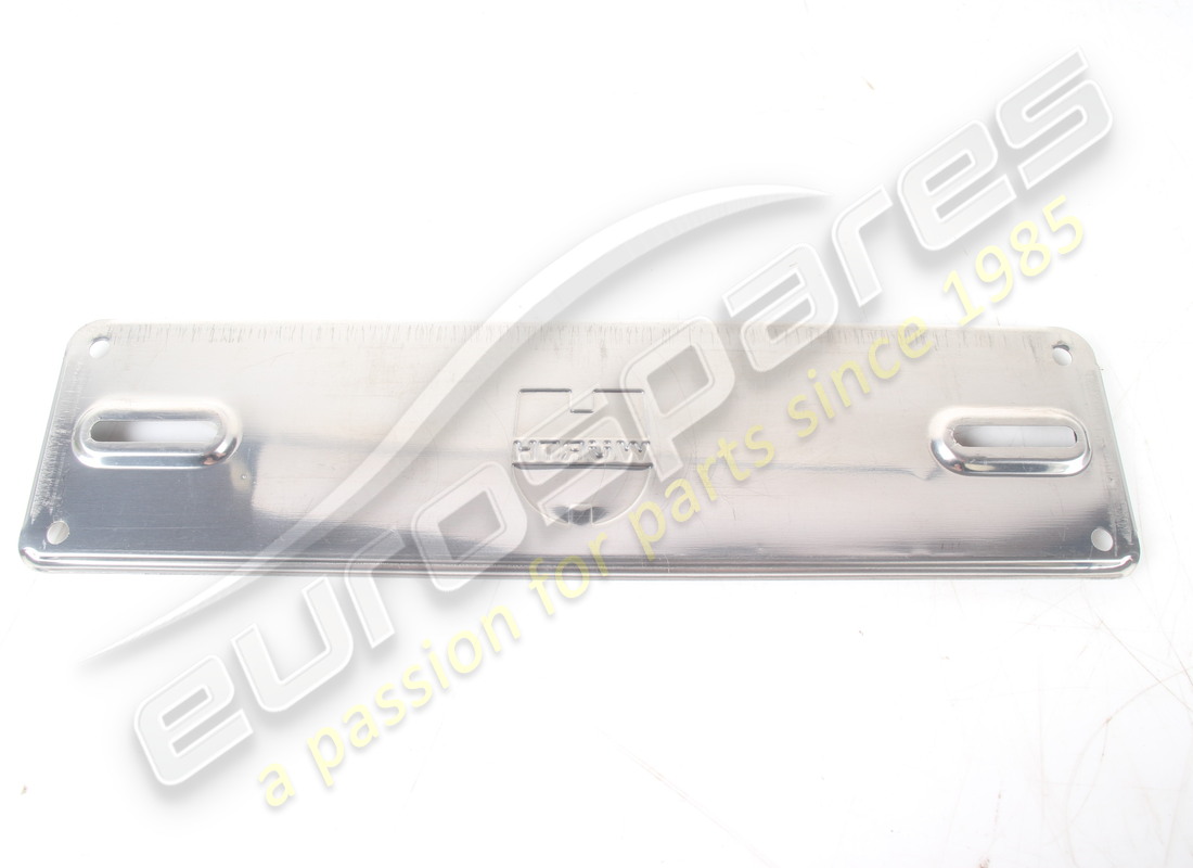 NEW LAMBORGHINI FRONT NUMBER PLATE HOLDER. PART NUMBER 006110514 (2) new lamborghini front number plate holder. part number 006110514 (2)