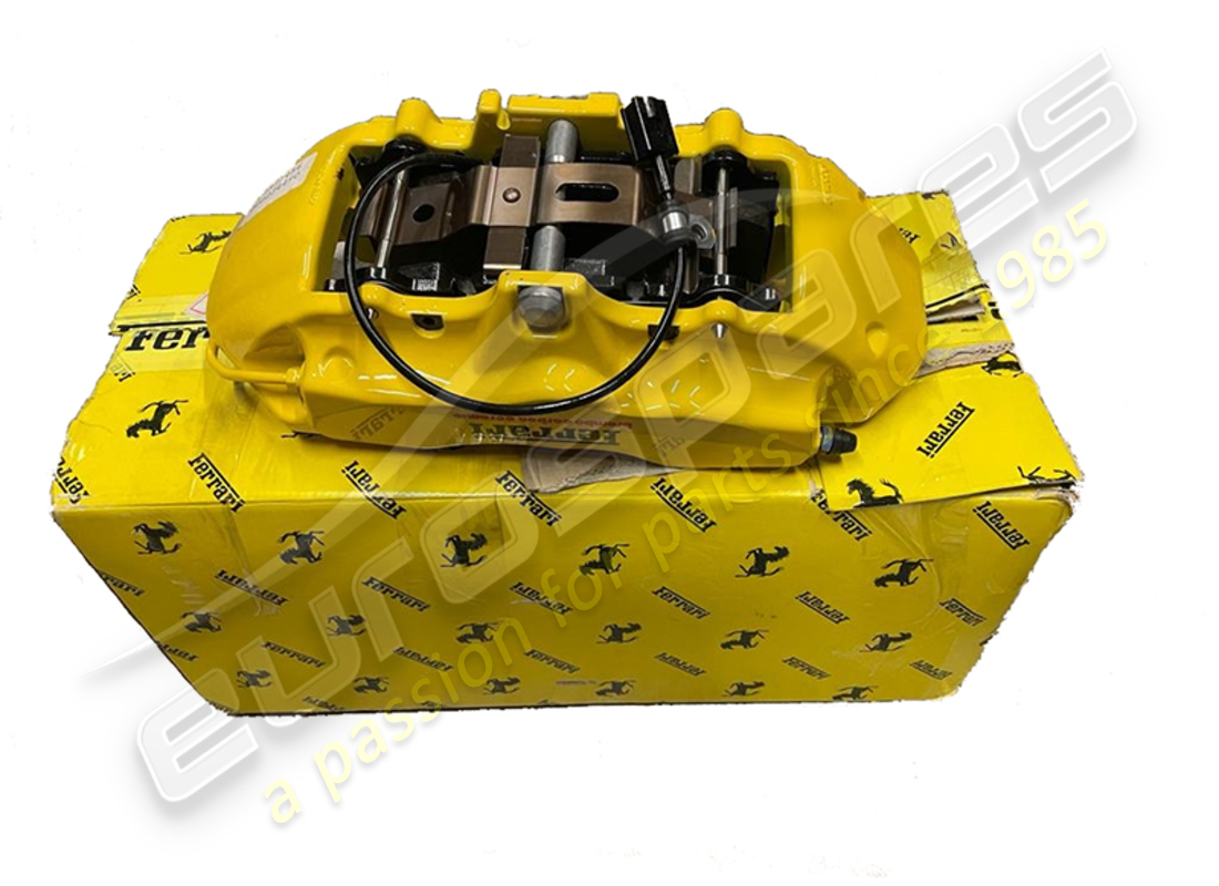 NEW Ferrari RH FRONT CALIPER UNIT WITH PADS . PART NUMBER 234490 (1)