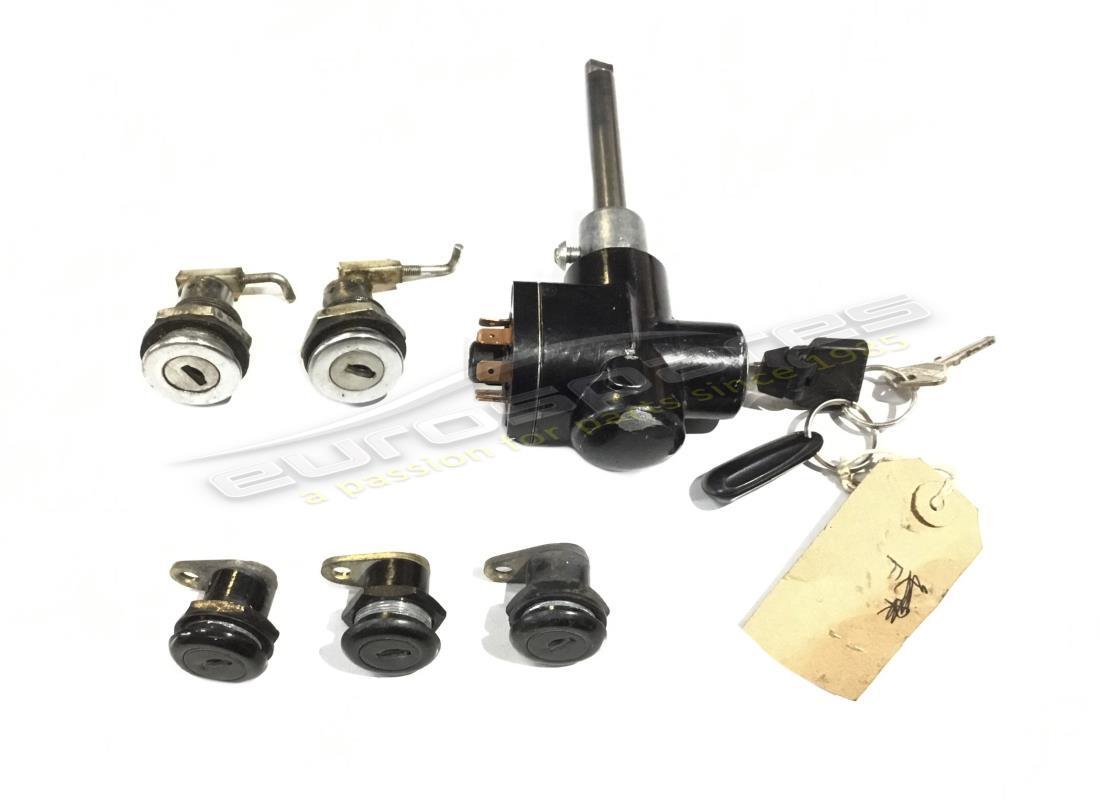 used ferrari anti-theft lock assembly. part number 127297 (1)