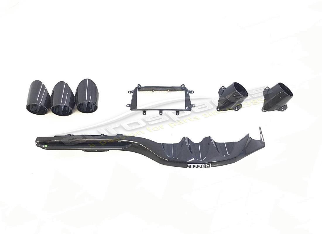 new ferrari carbon dashboard with display (rhd) australia-japan-uk. part number 70002380 (1)