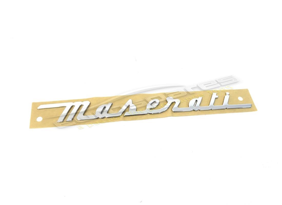 new maserati maserati emblem on luggage c. part number 84633200 (1)