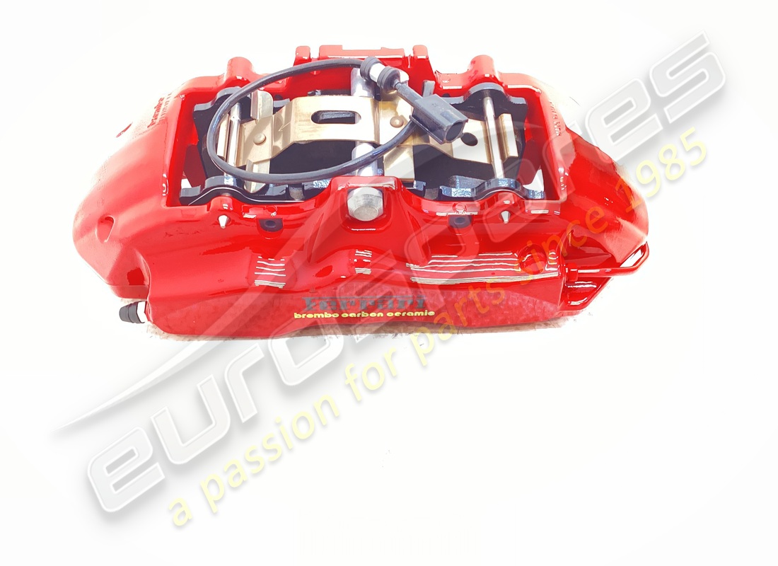 new ferrari lh front caliper unit with pads. part number 234485 (1)