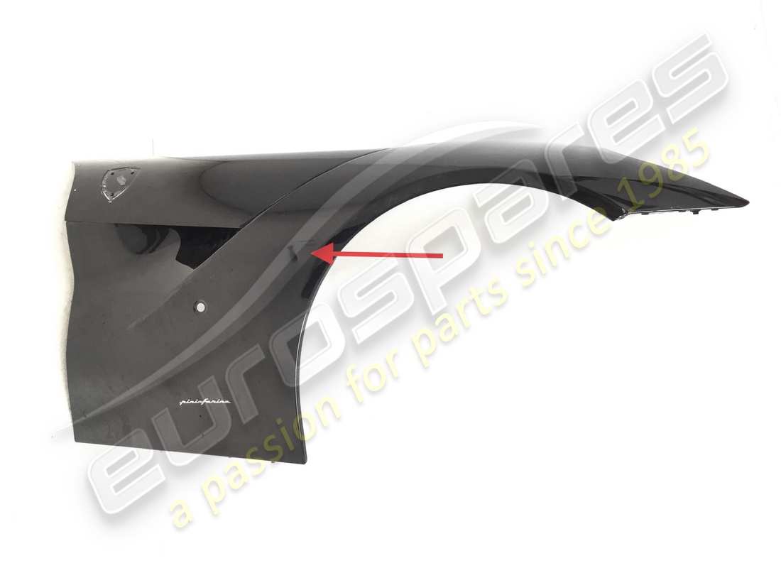 DAMAGED Ferrari COMPLETE RH FRONT FENDER . PART NUMBER 84375911 (1)