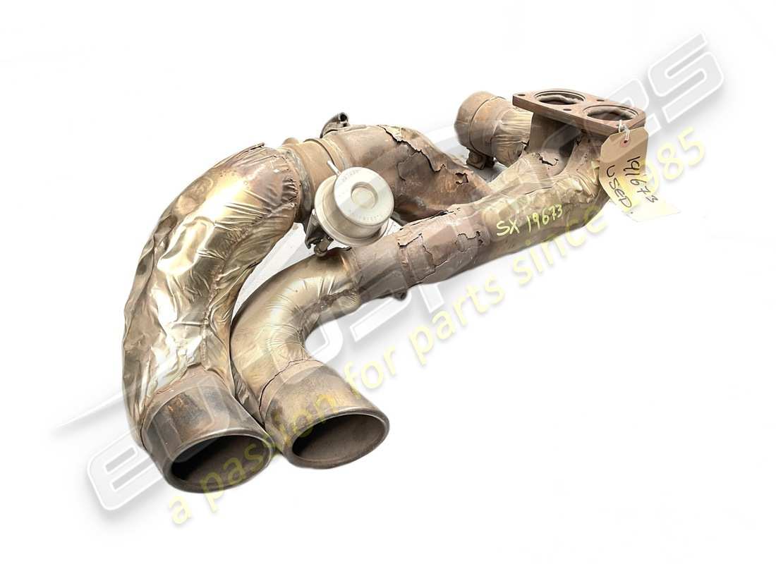 used ferrari lh exhaust terminal. part number 191673 (2)