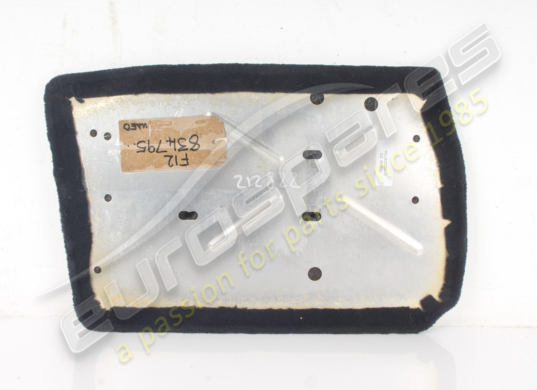 USED FERRARI PASSENGER SIDE FOOT REST. PART NUMBER 834795.. (2) used ferrari passenger side foot rest. part number 834795.. (2)