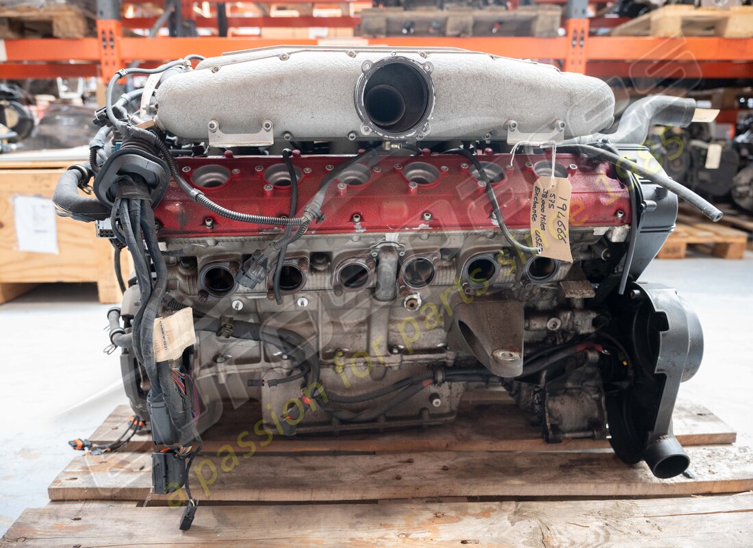 used ferrari 575m engine. part number 194666 (5)