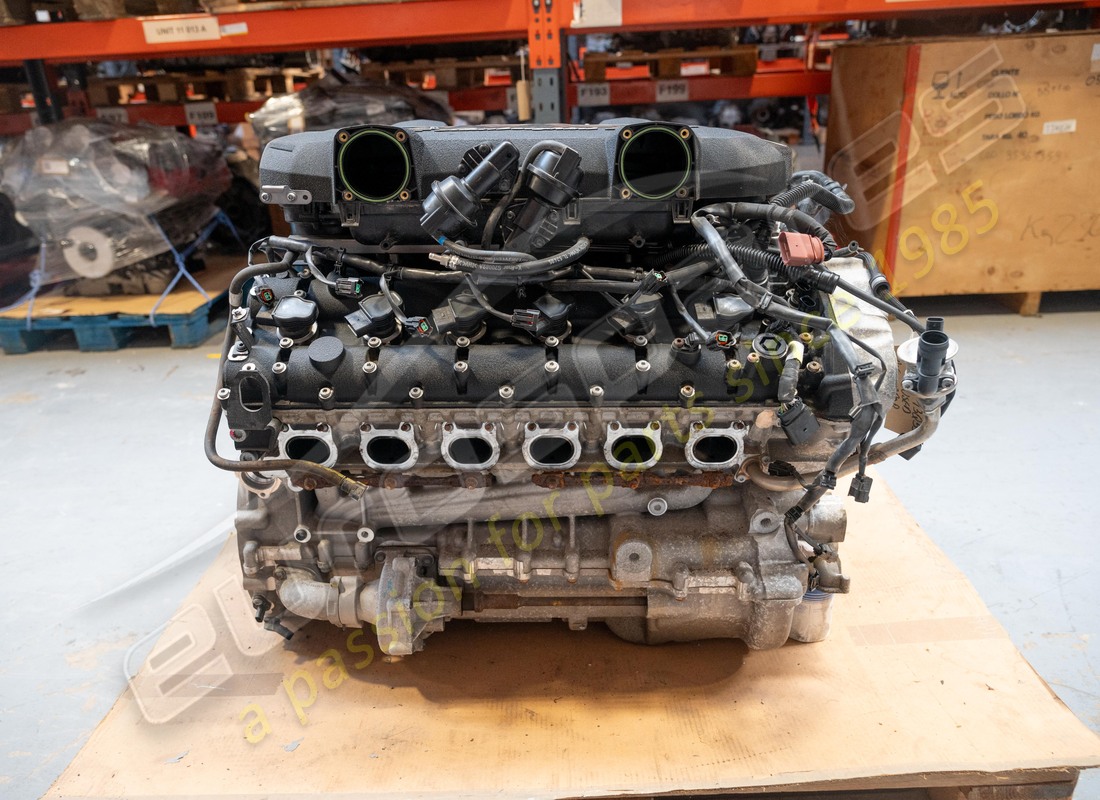 used lamborghini lp700 engine. part number mr00y13q539 (5)