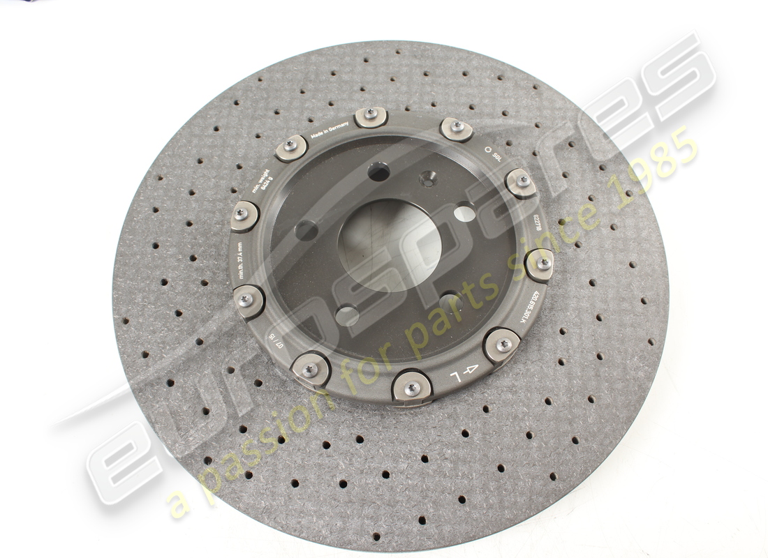 new lamborghini carbon ceramic brake disc (ccp). part number 420615301k (1)