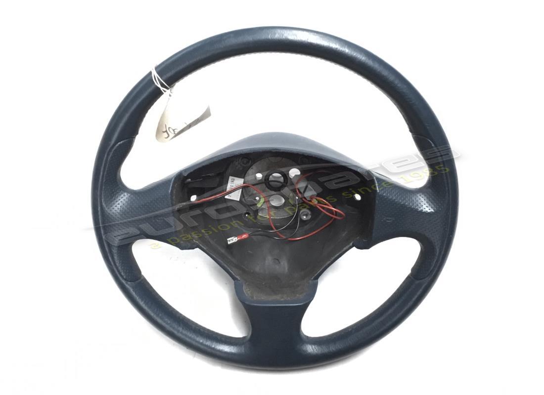 used maserati steering wheel black. part number 183514 (1)